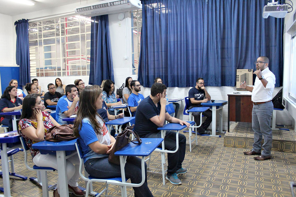 Treinamento da Lousa Digital no São Joaquim
