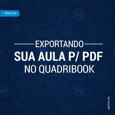 Dica 06 | Exportando sua Aula para PDF