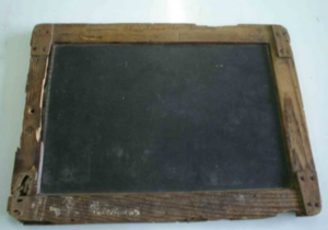 Lousa de Escola Verde