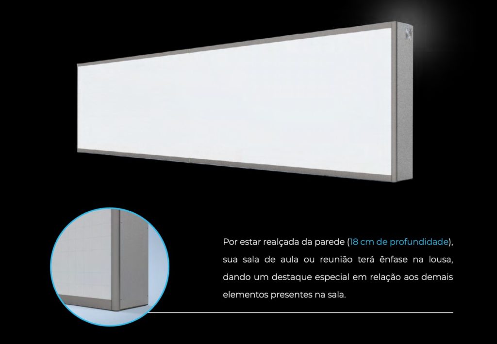 Quadro branco grande