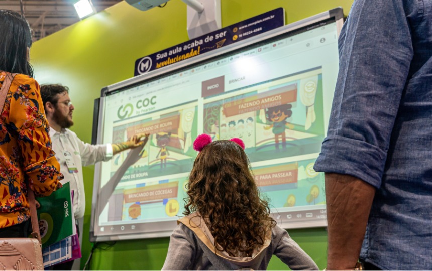 Lousa digital escolar