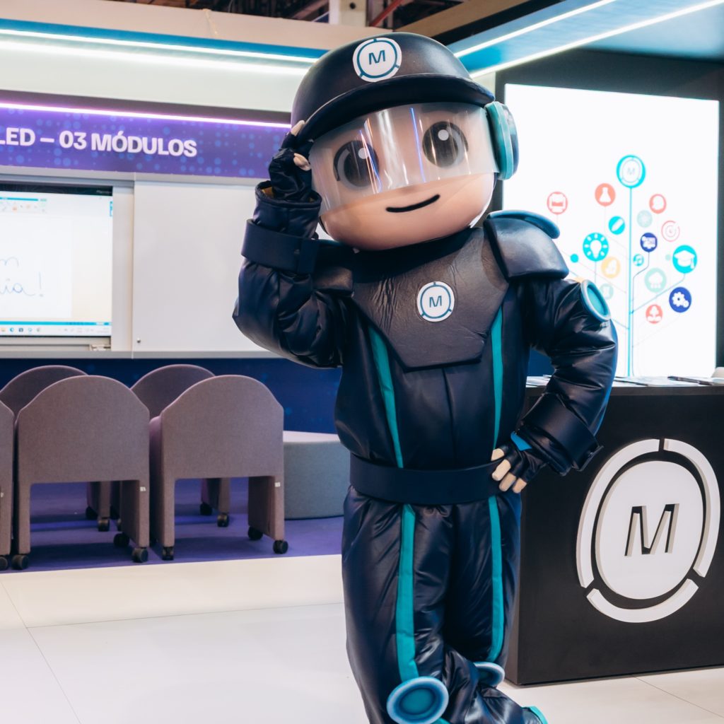 Lumi, o mascote MOVPLAN: mais um sucesso da BETT 2025.